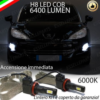 Kit Full LED H8 6400 LUMEN Fendinebbia PEUGEOT RCZ
