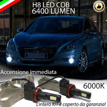 Kit Full LED H8 6400 LUMEN Fendinebbia PEUGEOT 508