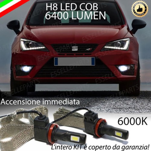 Kit Full LED H8 6400 LUMEN Fendinebbia SEAT Ibiza 6J Restyling