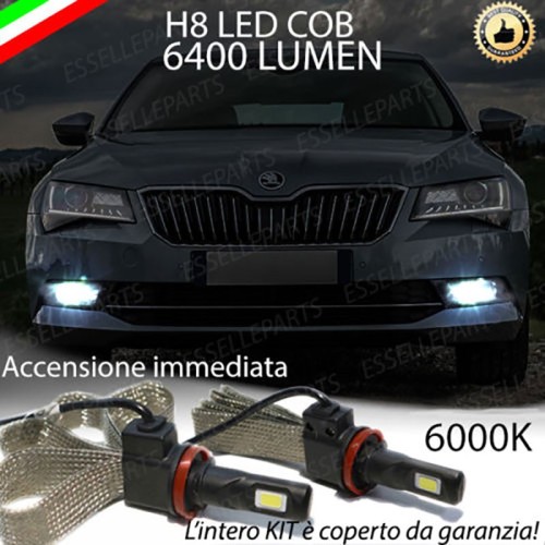 Kit Full LED H8 6400 LUMEN Fendinebbia SKODA SUPERB III