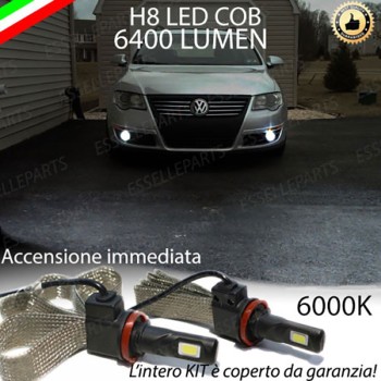 Kit Full LED H8 6400 LUMEN Fendinebbia VW PASSAT B6