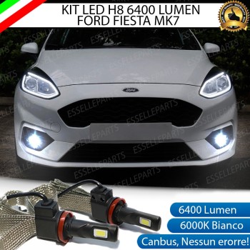 Kit Full LED H8 6400 LUMEN Fendinebbia FORD FIESTA VII