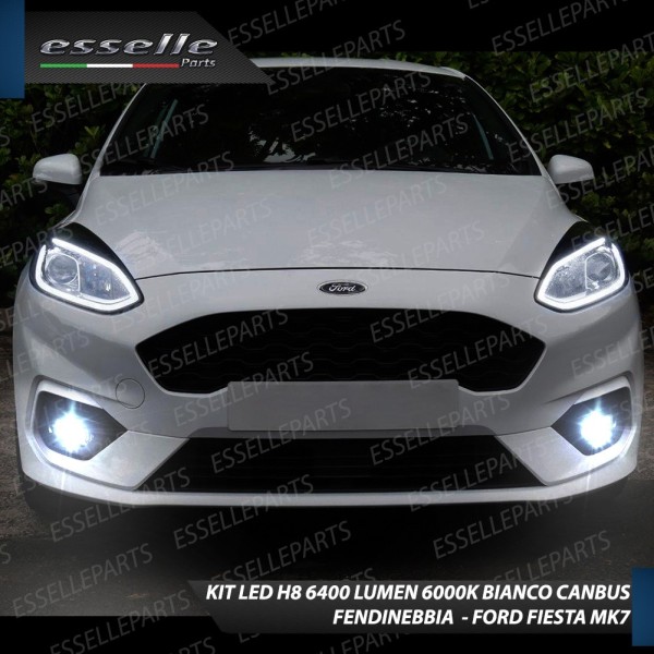 Kit Full LED H8 6400 LUMEN Fendinebbia FORD FIESTA VII