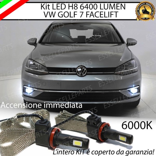 Kit Full LED H8 6400 LUMEN Fendinebbia VW GOLF VII RESTYLING
