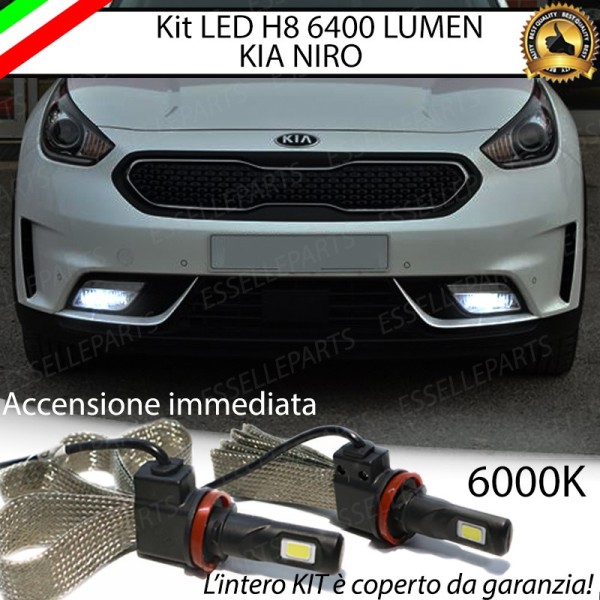 Kit Full LED H8 6400 LUMEN Fendinebbia KIA NIRO