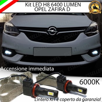 Kit Full LED H8 6400 LUMEN Fendinebbia OPEL ZAFIRA C RESTYLING Kit Full LED H8 6400 LUMEN Fendinebbia OPEL ZAFIRA C RESTYLING