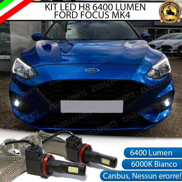 Kit Full LED H8 6400 LUMEN Fendinebbia FORD FOCUS IV