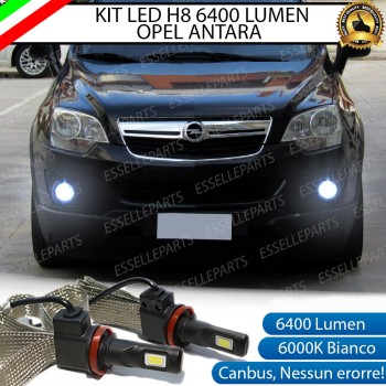 Kit Full LED H8 6400 LUMEN 6000K bianco Fendinebbia OPEL ANTARA fino al 2010 Kit Full LED H8 6400 LUMEN 6000K bianco Fendinebbia OPEL ANTARA fino al 2010
