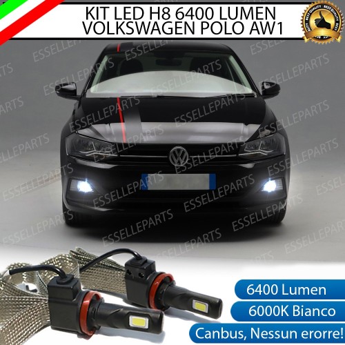 Kit Full LED H8 6400 LUMEN Fendinebbia VW POLO AW1