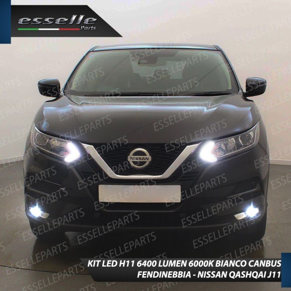 Kit Full LED H8 Fendinebbia 6400 LUMEN NISSAN QASHQAI II RESTYLING