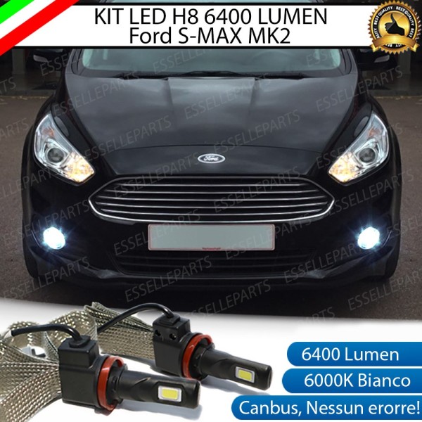 Kit Full LED H8 Fendinebbia 6400 LUMEN FORD S-MAX II