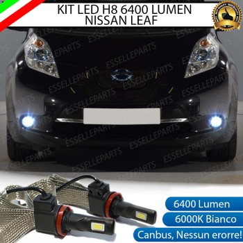 Kit Full LED H8 Fendinebbia 6400 LUMEN NISSAN LEAF Kit Full LED H8 Fendinebbia 6400 LUMEN NISSAN LEAF