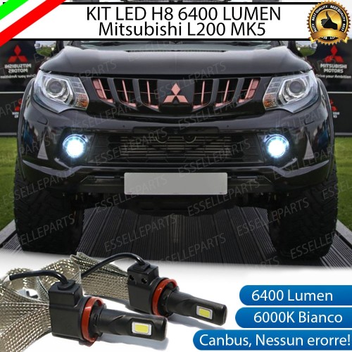 Kit Full LED H8 Fendinebbia 6400 LUMEN MITSUBISHI L200 V