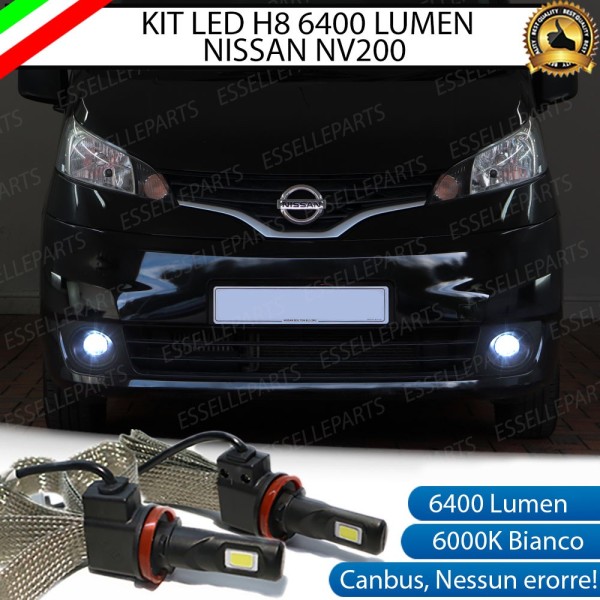 Kit Full LED H8 Fendinebbia 6400 LUMEN NISSAN NV200