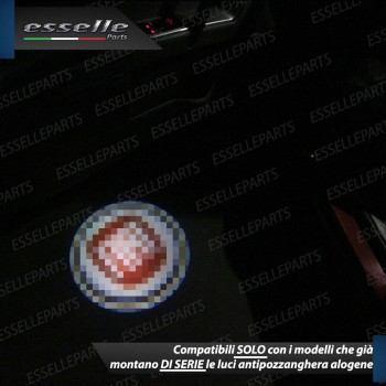 Coppia placchette LED con logo FIAT PER FIAT 500X