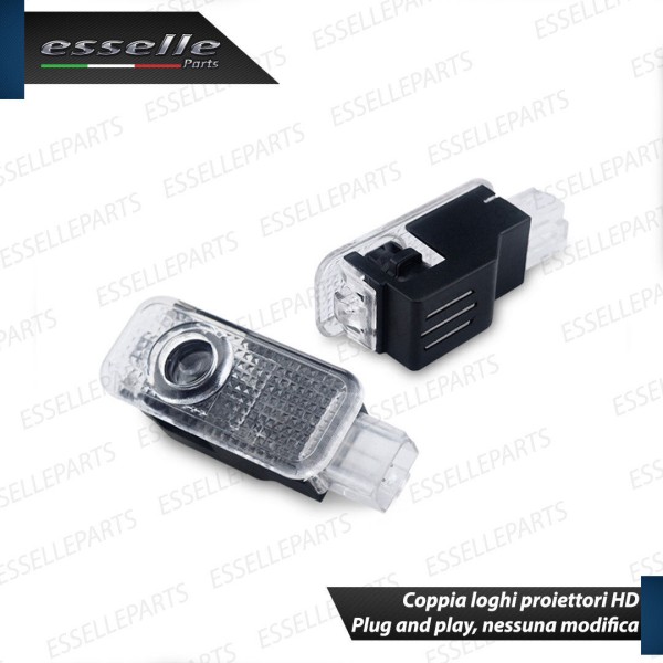 Lampade proiettore LED con logo BMW per Bmw X1 E84 Restyling