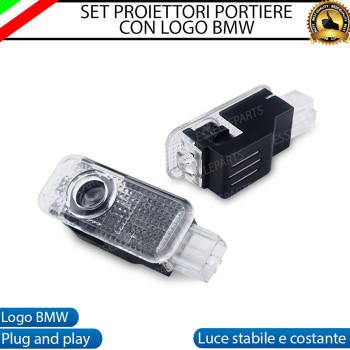 Lampade proiettore LED con logo BMW per Bmw X1 E84 Pre-Restyling