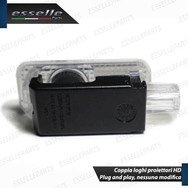 Lampade proiettore LED con logo BMW per Bmw Serie 1 E87 E88 E81 E82 Fino al 02-2007