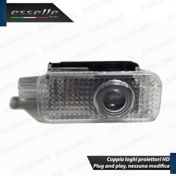 Coppia placchette LED con logo BMW per Bmw Serie 7 E65 E66 Fino al 02-2005