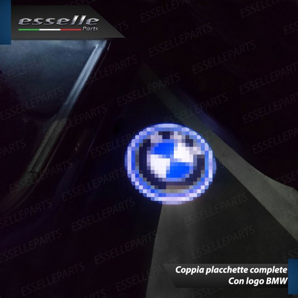 Coppia placchette LED con logo BMW per BMW Serie 3 E92 E93