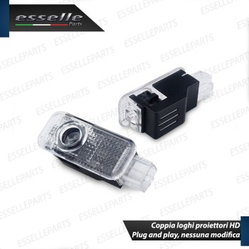 Coppia placchette LED con logo BMW per Bmw Serie 7 E65 E66 Dal 03-2005