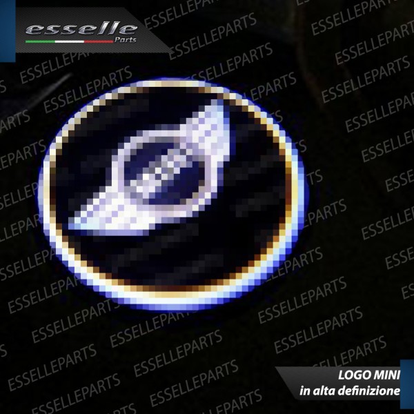 Coppia placchette LED con logo MINI per Mini Countryman R60