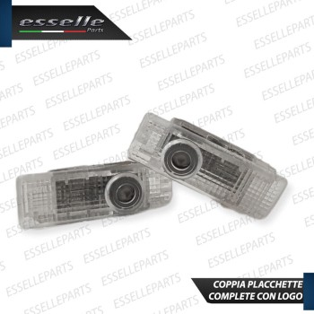 Coppia placchette LED con logo MINI per Mini Cooper R56