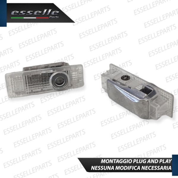 Coppia placchette LED con logo MINI per Mini Cooper R56