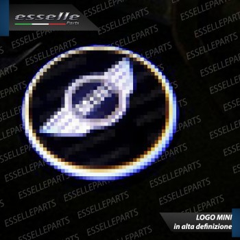 Coppia placchette LED con logo MINI per Mini Countryman R60 Coppia placchette LED con logo MINI per Mini Countryman R60
