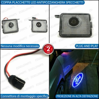 Coppia placchette LED con logo FORD per FORD C-MAX MK1