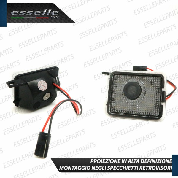 Coppia placchette LED con logo FORD per FORD C-MAX MK1