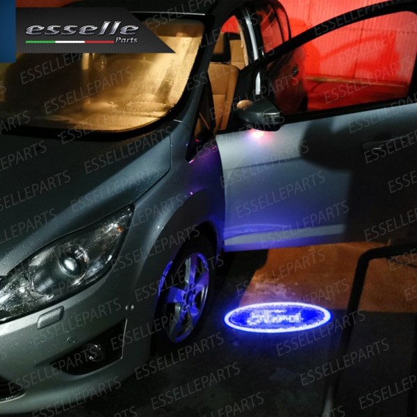 Coppia placchette LED con logo FORD per Ford Kuga MK2 Restyling