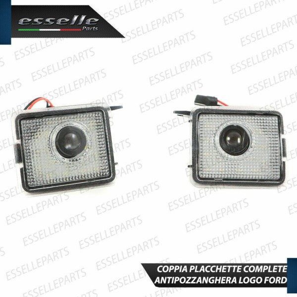 Coppia placchette LED con logo FORD per Ford Kuga MK2 Restyling
