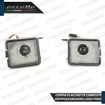 Coppia placchette LED con logo FORD per FORD C-MAX MK1