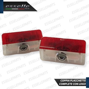 Coppia placchette LED con logo MERCEDES per MERCEDES CLASSE B W245