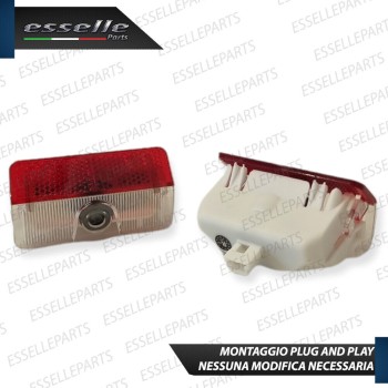 Coppia placchette LED con logo MERCEDES per MERCEDES CLASSE B W245