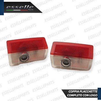 Coppia placchette LED con logo MERCEDES per MERCEDES CLASSE E W212