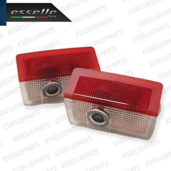 Coppia placchette LED con logo MERCEDES per MERCEDES GLA X156