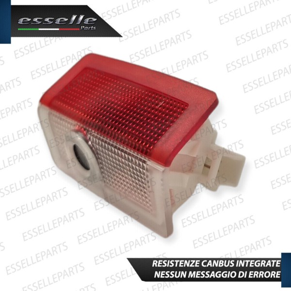 Coppia placchette LED con logo MERCEDES per MERCEDES GLE X166