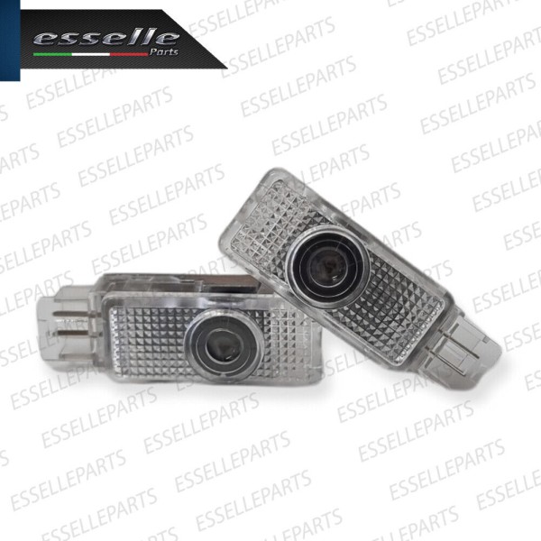 Coppia placchette LED con logo MERCEDES per MERCEDES SLK R171