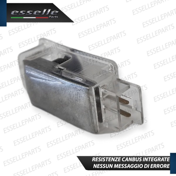 Coppia placchette LED con logo MERCEDES per MERCEDES CLASSE C W203