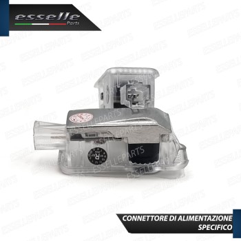 Coppia placchette LED con logo AUDI per Audi A6 C6 Coppia placchette LED con logo AUDI per Audi A6 C6