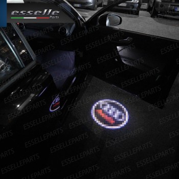 Coppia placchette LED con logo AUDI per Audi A6 C6 Coppia placchette LED con logo AUDI per Audi A6 C6
