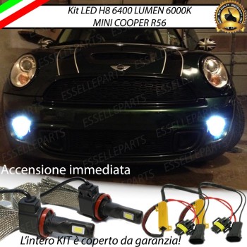 Kit Full LED H8 6400 LUMEN Fendinebbia MINI COOPER R56 Kit Full LED H8 6400 LUMEN Fendinebbia MINI COOPER R56