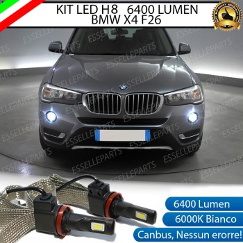 Kit Full LED H8 6400 LUMEN Fendinebbia BMW X4 F26