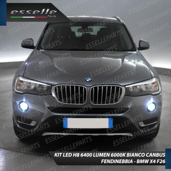 Kit Full LED H8 6400 LUMEN Fendinebbia BMW X4 F26