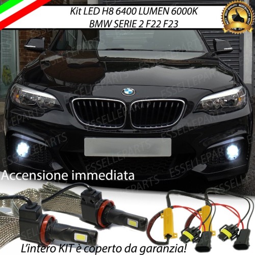 Kit Full LED H8 Fendinebbia 6400 lumen BMW SERIE 2 F22