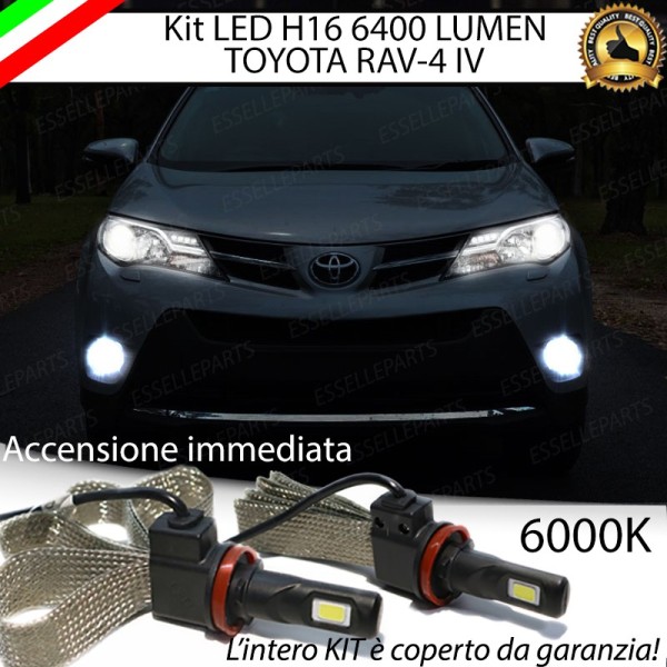 Kit Full LED H16 Fendinebbia 6400 LUMEN TOYOTA RAV 4 IV