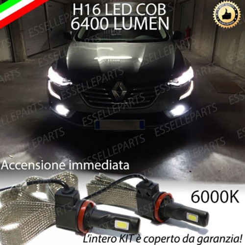 Kit Full LED H16 Fendinebbia 6400 LUMEN RENAULT TALISMAN