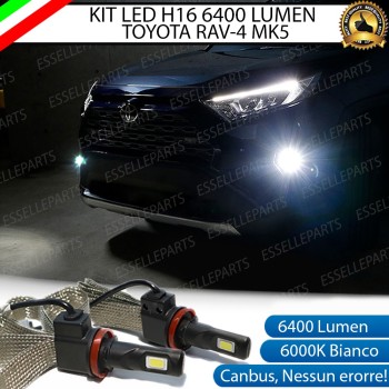 Kit Full LED H16 Fendinebbia 6400 LUMEN TOYOTA RAV4 MK5